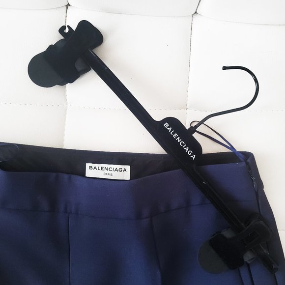 ALEXANDER WANG - BALENCIAGA STEWARDESS NAVY WOOL dress pants trousers